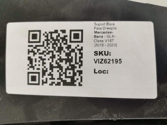 bontott MERCEDES-BENZ GLE Jobb első Lökhárító Tartó (Műanyag)