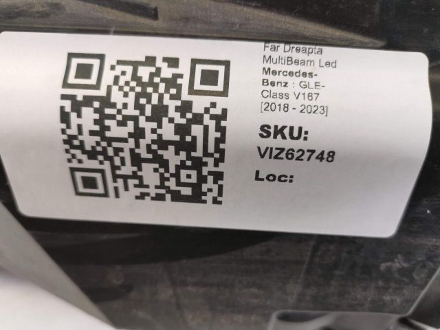 bontott MERCEDES-BENZ GLE Jobb Fényszóró