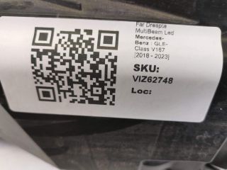 bontott MERCEDES-BENZ GLE Jobb Fényszóró
