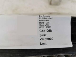 bontott MERCEDES-BENZ GLE Jobb Fényszóró