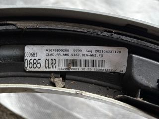 bontott MERCEDES-BENZ GLE Jobb hátsó Sárvédő Díszléc