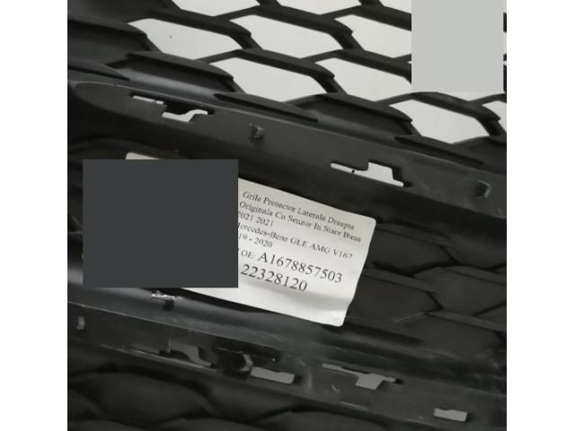 bontott MERCEDES-BENZ GLE Jobb Ködlámpa Rács