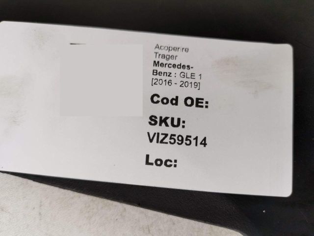 bontott MERCEDES-BENZ GLE Vízhűtő Radiátor Tartó