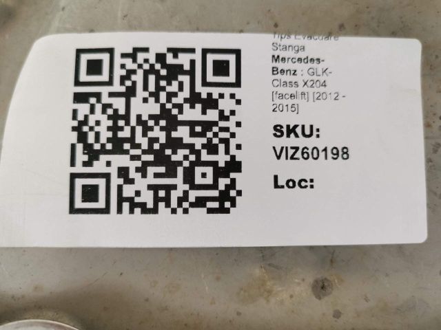 bontott MERCEDES-BENZ GLK-CLASS Kipufogó Vég