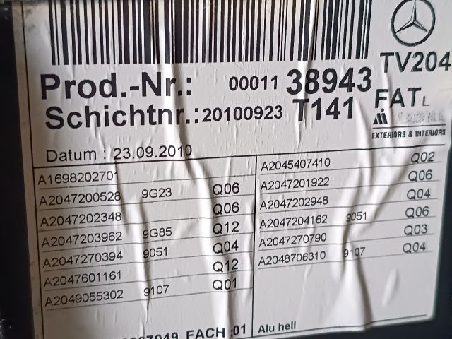 bontott MERCEDES-BENZ GLK-CLASS Ajtó Kárpit Szett