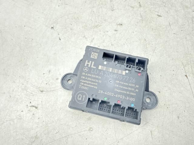 bontott MERCEDES-BENZ GLK-CLASS Bal hátsó Ajtó Vezérlőegység