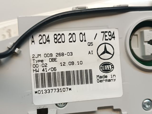 bontott MERCEDES-BENZ GLK-CLASS Beltér Világítás Első