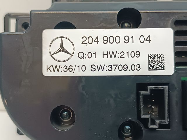 bontott MERCEDES-BENZ GLK-CLASS Fűtéskapcsoló (digit klímás)