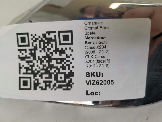 bontott MERCEDES-BENZ GLK-CLASS Hátsó Lökhárító Díszléc