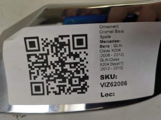 bontott MERCEDES-BENZ GLK-CLASS Hátsó Lökhárító Díszléc