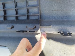 bontott MERCEDES-BENZ GLK-CLASS Hátsó Lökhárító (Üresen)