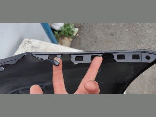 bontott MERCEDES-BENZ GLK-CLASS Hátsó Lökhárító (Üresen)