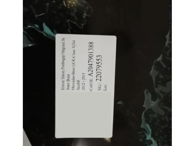 bontott MERCEDES-BENZ GLK-CLASS Hátsó Szárny Légterelő