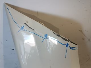 bontott MERCEDES-BENZ GLK-CLASS Jobb első Sárvédő