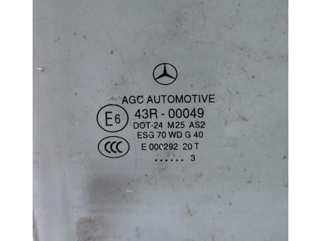 bontott MERCEDES-BENZ GLK-CLASS Jobb hátsó Ablak
