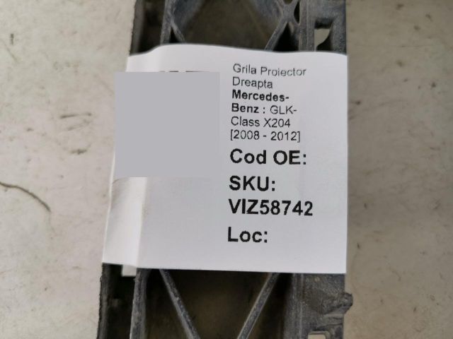 bontott MERCEDES-BENZ GLK-CLASS Jobb Ködlámpa Rács