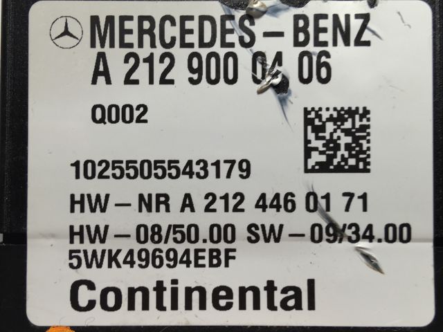 bontott MERCEDES-BENZ GLK-CLASS Üzemanyag Befecskendező Vezérlő