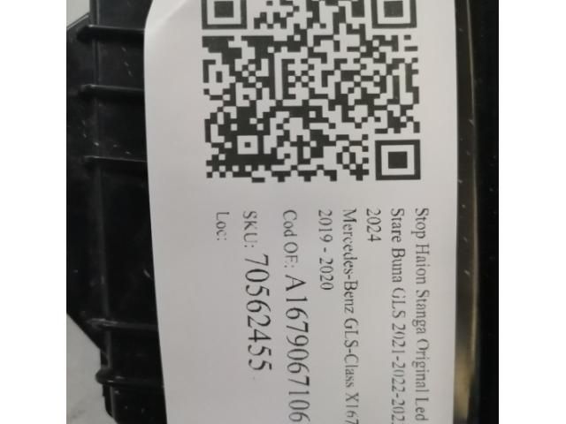 bontott MERCEDES-BENZ GLS Hátsó Lámpa Középső