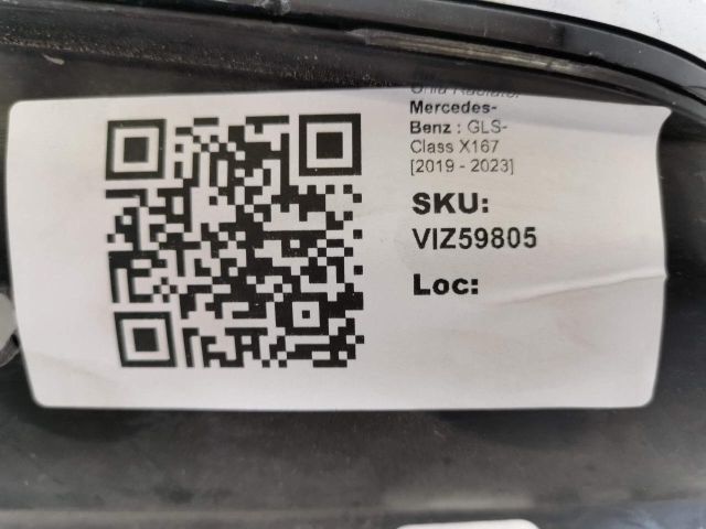 bontott MERCEDES-BENZ GLS Hűtőrács