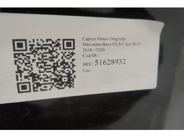 bontott MERCEDES-BENZ GLS Motorháztető