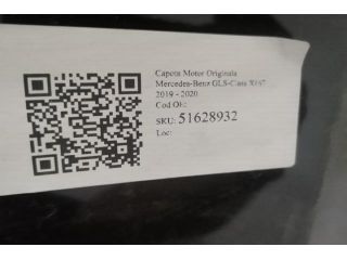 bontott MERCEDES-BENZ GLS Motorháztető