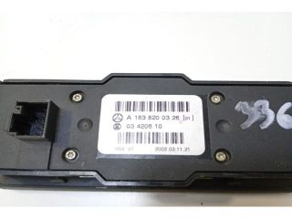 bontott MERCEDES-BENZ M-CLASS Ablakemelő és Tükör Kapcsoló