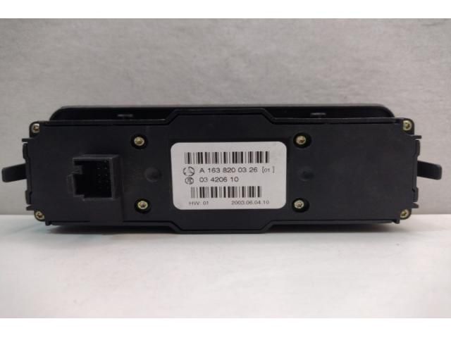 bontott MERCEDES-BENZ M-CLASS Ablakemelő és Tükör Kapcsoló