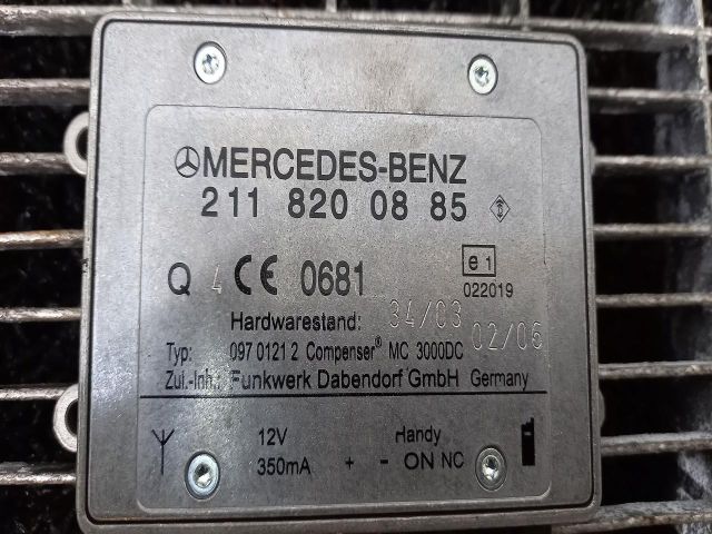 bontott MERCEDES-BENZ M-CLASS Antenna Erősítő