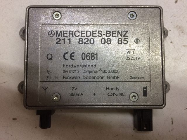 bontott MERCEDES-BENZ M-CLASS Antenna Erősítő