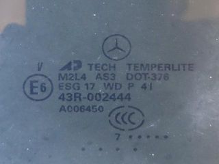 bontott MERCEDES-BENZ M-CLASS Bal hátsó Ablak
