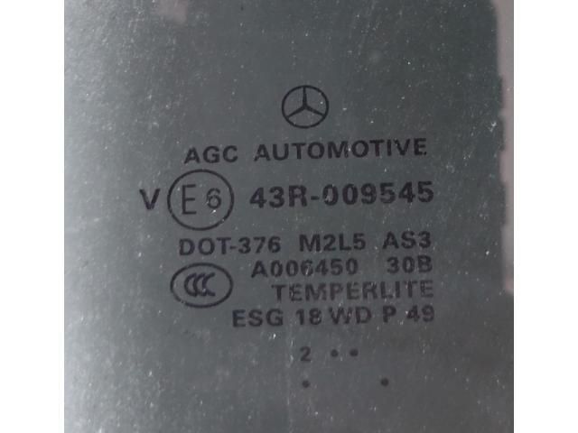 bontott MERCEDES-BENZ M-CLASS Bal hátsó Ablak