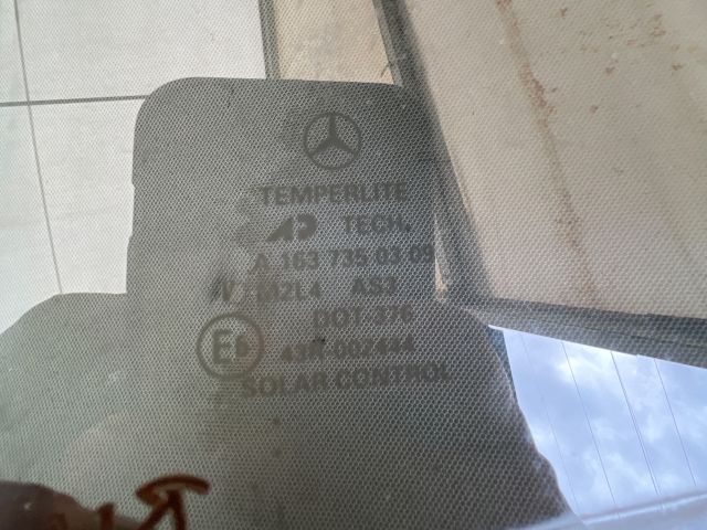 bontott MERCEDES-BENZ M-CLASS Bal hátsó Fixüveg (Ajtóban)