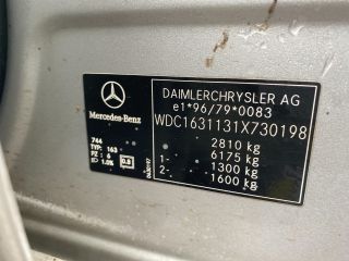 bontott MERCEDES-BENZ M-CLASS Bal Visszapillantó Tükör (Elektromos)