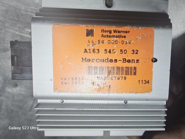 bontott MERCEDES-BENZ M-CLASS Differenciálmű Elektronika