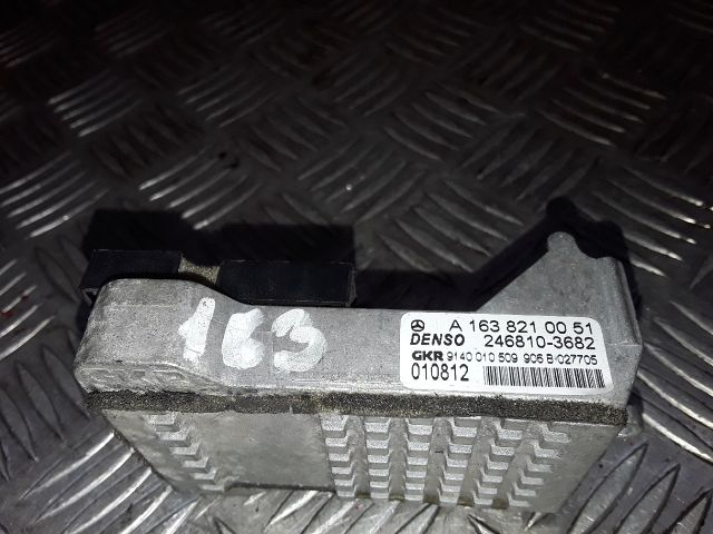 bontott MERCEDES-BENZ M-CLASS Előtét Ellenállás Fűtőmotor