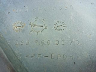 bontott MERCEDES-BENZ M-CLASS Első Lökhárító (Üresen)