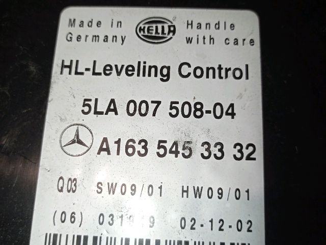 bontott MERCEDES-BENZ M-CLASS Fényszóró Elektronika