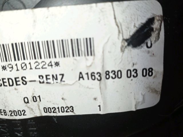 bontott MERCEDES-BENZ M-CLASS Fűtőmotor (Klímás)