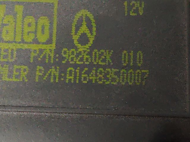 bontott MERCEDES-BENZ M-CLASS Fűtőmotor (Klímás)