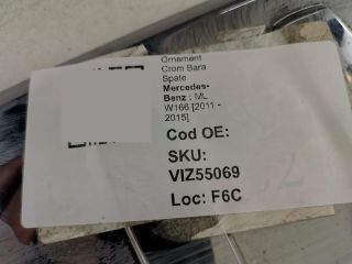 bontott MERCEDES-BENZ M-CLASS Hátsó Lökhárító Díszléc