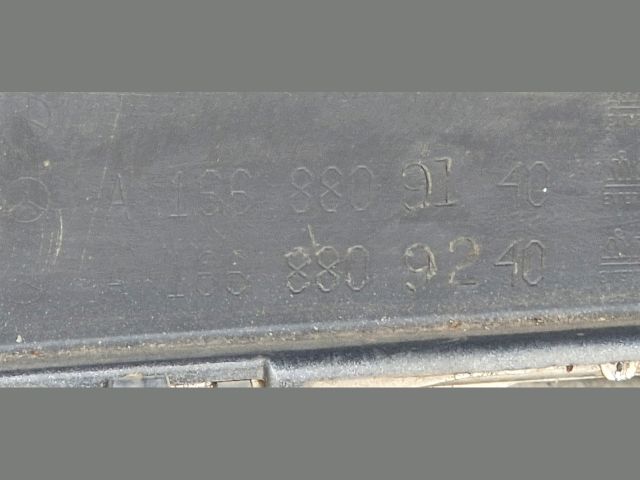 bontott MERCEDES-BENZ M-CLASS Hátsó Lökhárító (Üresen)