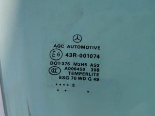 bontott MERCEDES-BENZ M-CLASS Jobb első Ablak