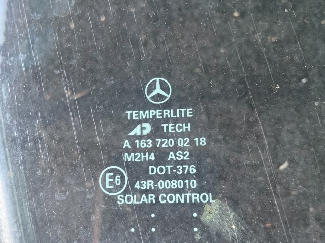 bontott MERCEDES-BENZ M-CLASS Jobb első Ablak