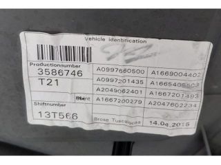 bontott MERCEDES-BENZ M-CLASS Jobb első Ablakemelő Szerkezet (Elektromos)