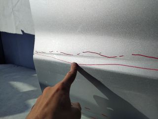 bontott MERCEDES-BENZ M-CLASS Jobb első Ajtó (Üres lemez)