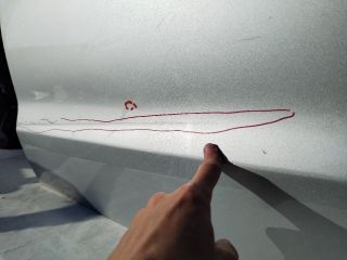 bontott MERCEDES-BENZ M-CLASS Jobb első Ajtó (Üres lemez)