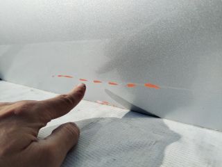 bontott MERCEDES-BENZ M-CLASS Jobb első Ajtó (Üres lemez)