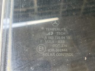 bontott MERCEDES-BENZ M-CLASS Jobb hátsó Ablak