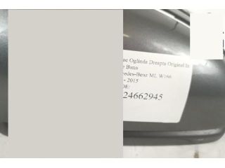 bontott MERCEDES-BENZ M-CLASS Jobb Visszapillantó Tükör Burkolat