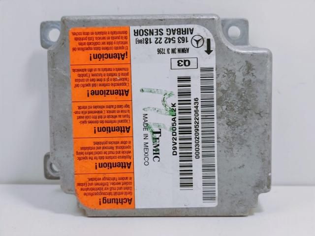 bontott MERCEDES-BENZ M-CLASS Légzsák Elektronika